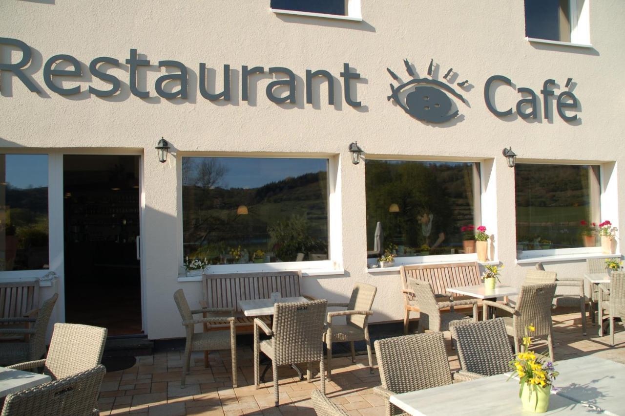 Hotel-Ferienwohnungen Cafe Maarblick Schalkenmehren Exteriér fotografie