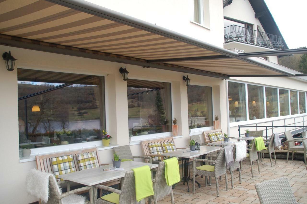 Hotel-Ferienwohnungen Cafe Maarblick Schalkenmehren Exteriér fotografie